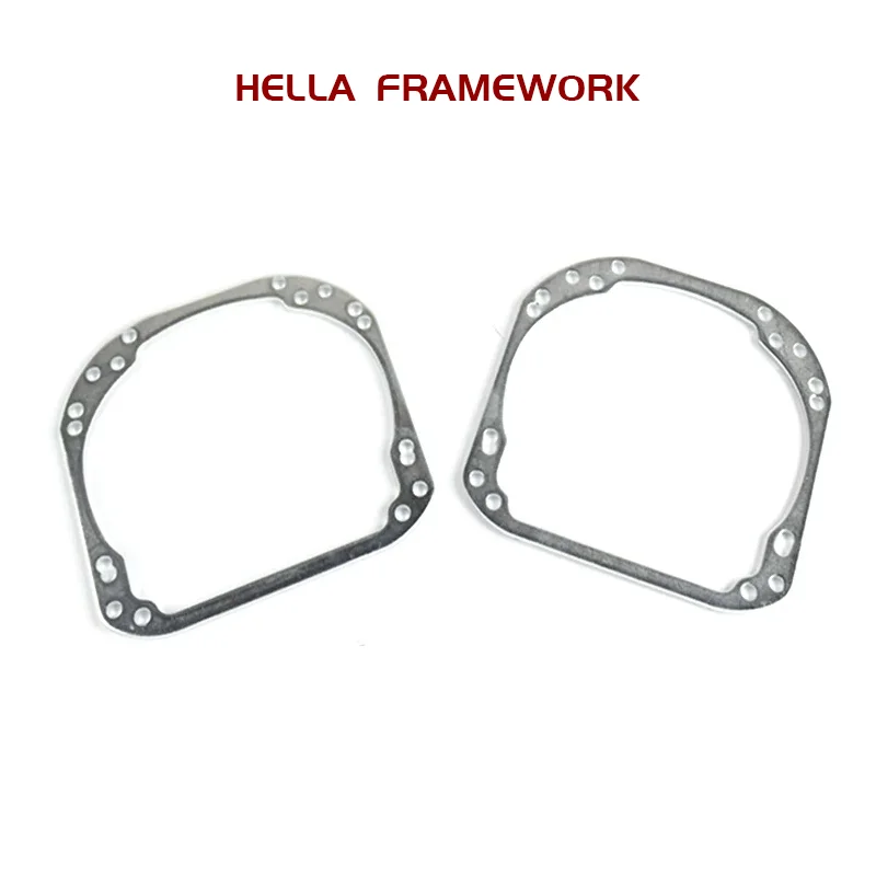 Modified HID Lens Bi Led Projector Retrofit Hella Framework Universal Screw Kits for Car Motorcycle Installation Kits