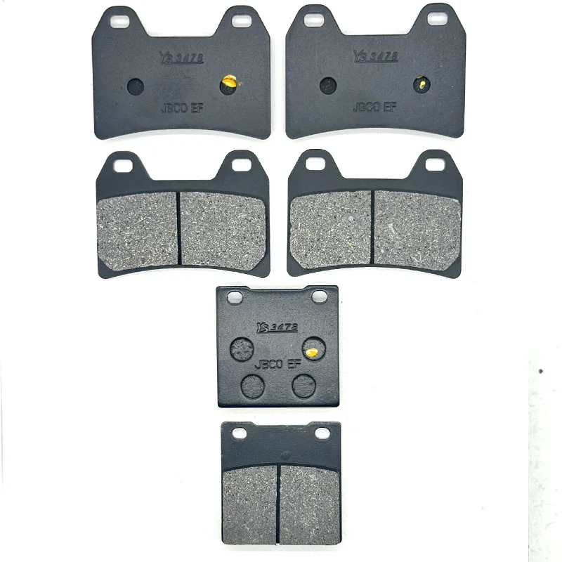 Motorcycle Front Rear Brake Pads For SUZUKI GSX400 Impulse 99 2005-2007 GSX400FS 97-01 GSX400X 05 07 GSX1200FS Inazuma 98-99 GSX