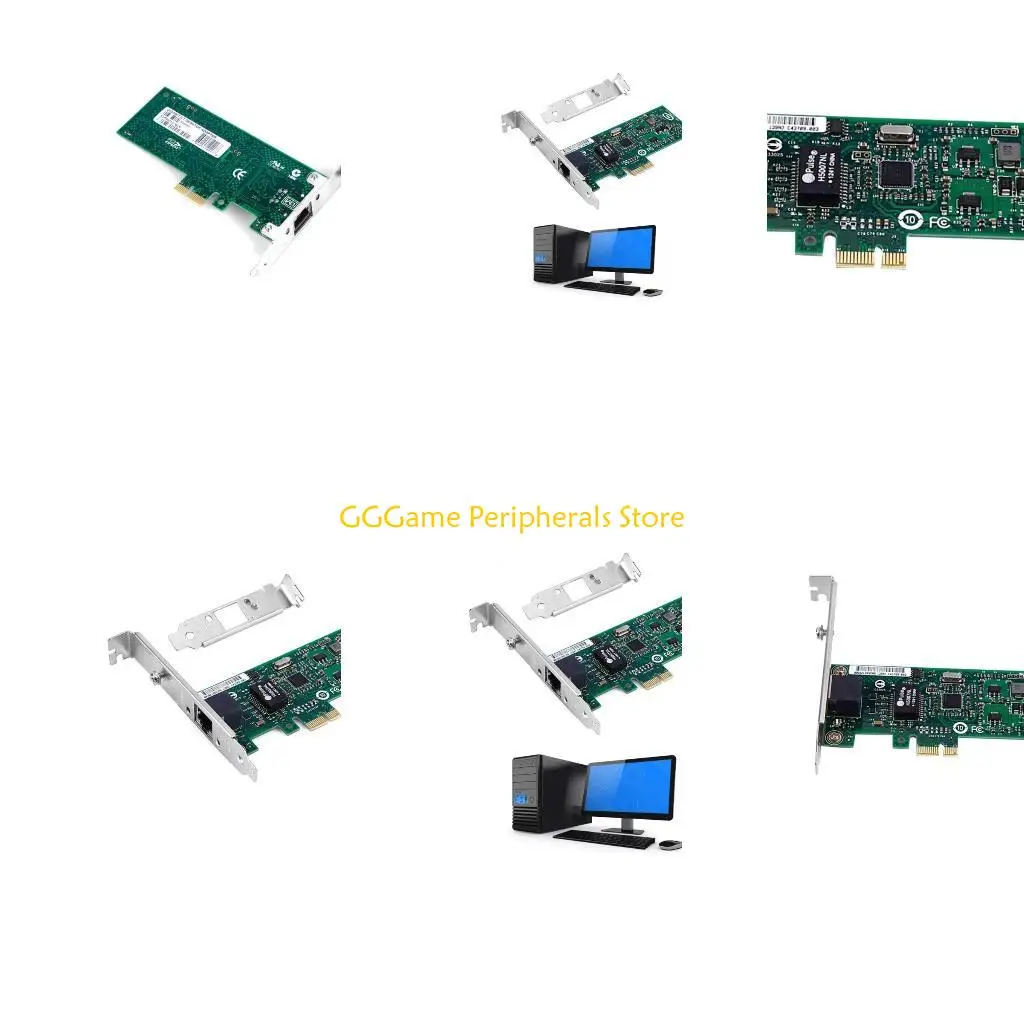 

U55B Молниеносный разъем для подключения к Интернету 82574L Rj45 Ethernet-карта с одним портом PCIe