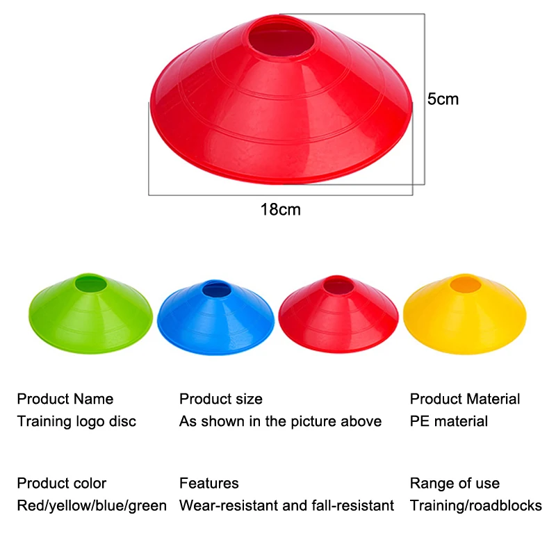 Football Training Cone Holder - usage example
