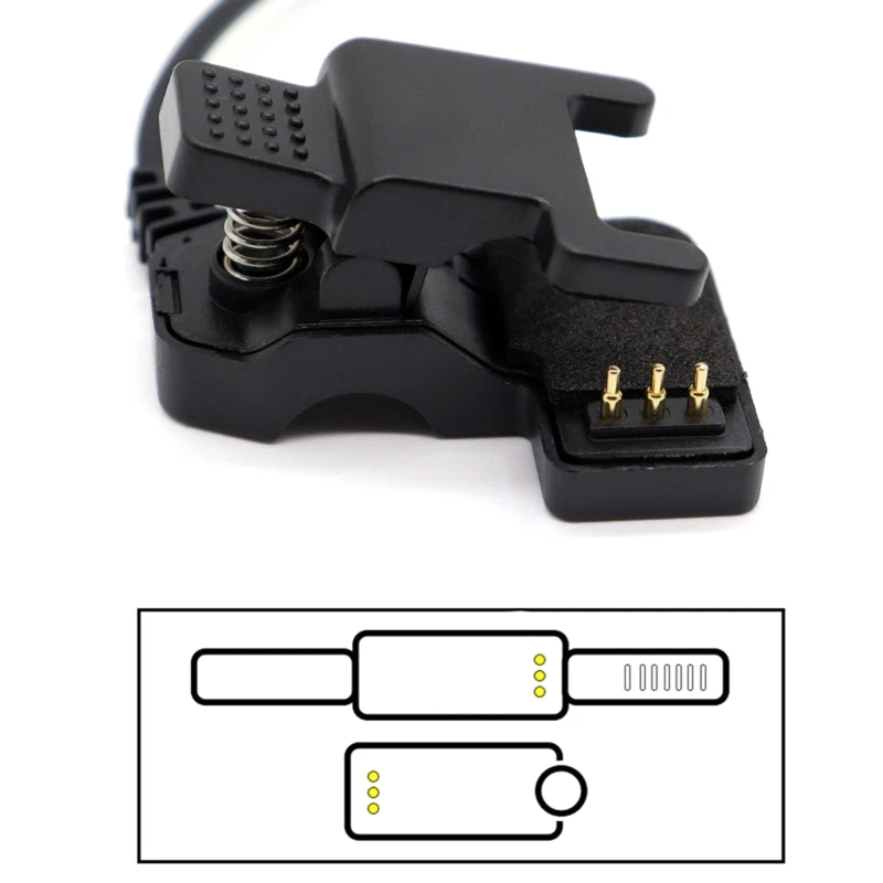 Cho Đồng Hồ Thông Minh Sạc Đa Năng USB 5V Cáp Sạc Kẹp Sạc Cho TW64