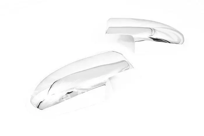 زوج غطاء مرآة كروم بلاستيك ABS لسيارة Hyundai Accent / Verna 2006 -2010