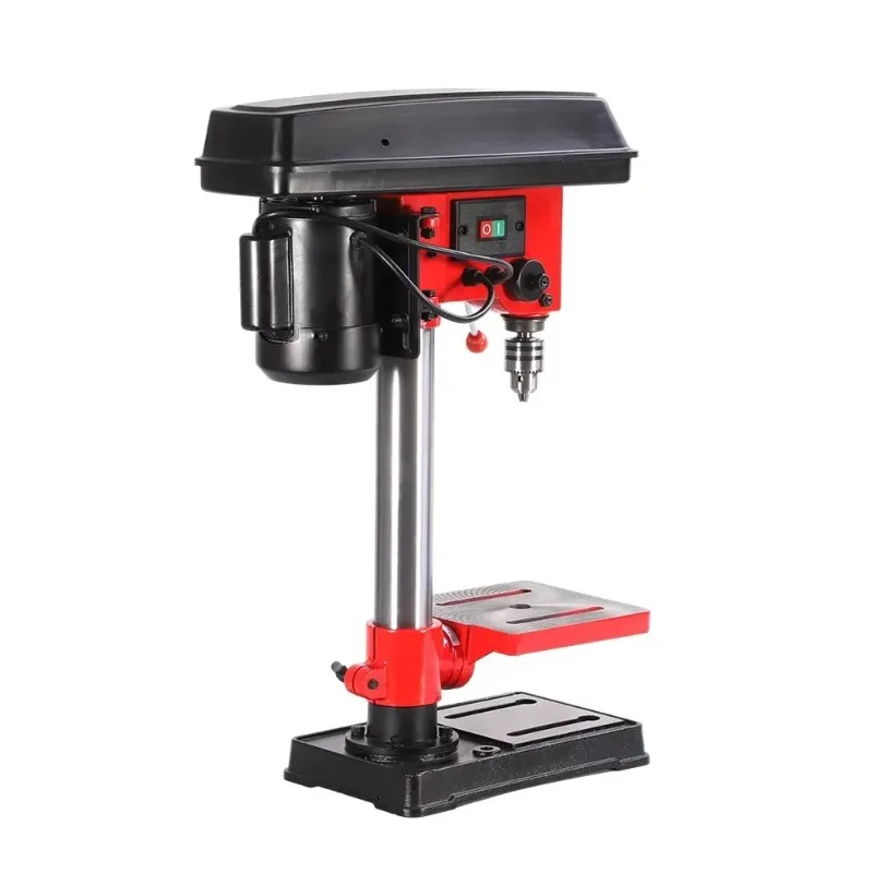 13mm Drill Press Small Household 220V High Power Bench Drill Multifunctional High Precision Drilling Machine