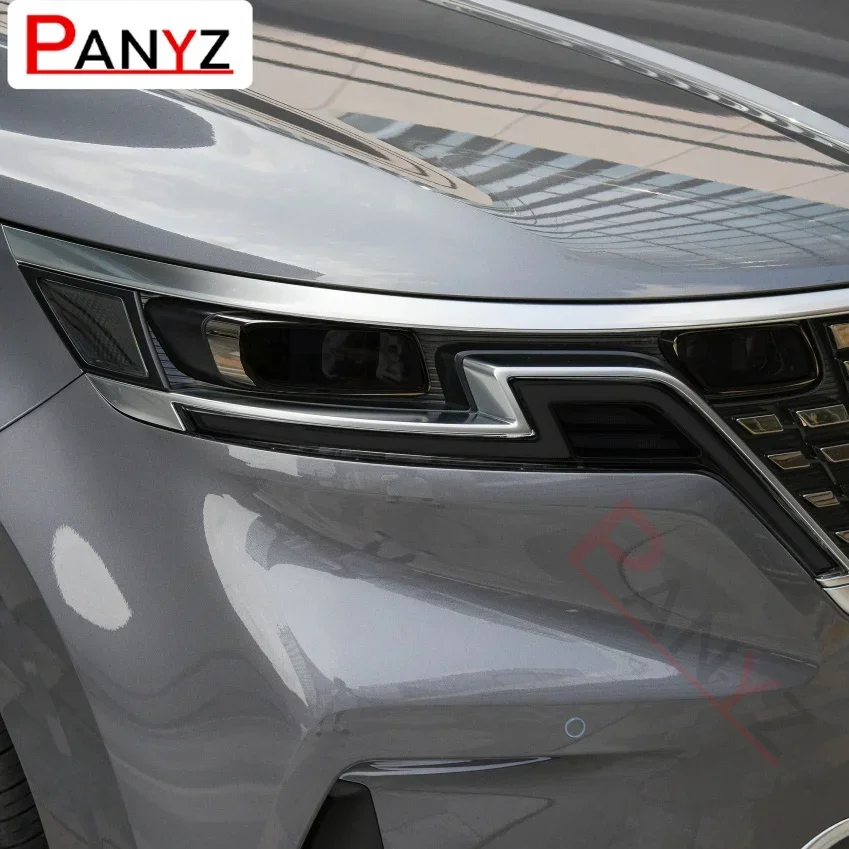 

Для KIA Carnival 2020-2022 ТПУ автомобильные внешние фары защитная пленка против царапин ремонт фар наклейка аксессуары ремонт
