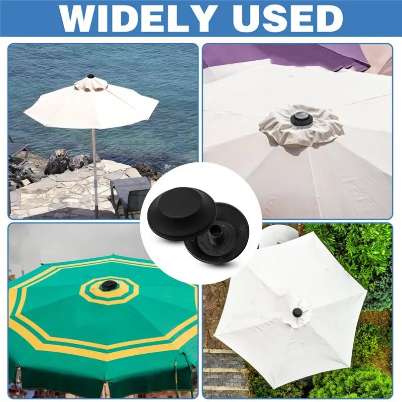 AS94-Patio Umbrella Tip Caps Replacement Outdoor Cantilever Umbrella Top Screw Cap Outdoor Umbrella Replacement Cap image 2