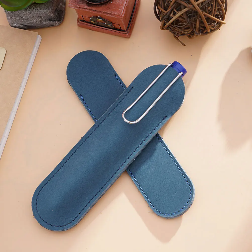 

Pen Case Single Fountain Pouch Holder Knight Bag for Pens Office Sleeve Ballpoint