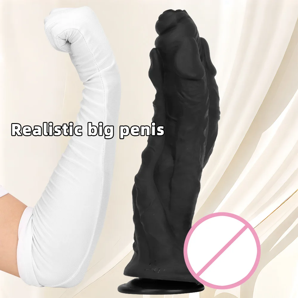 2024 New Extra Large Silicone Dildo Anal Dildo Butt Plug Fisting BDSM Gay Sex Toy Big Dick Realistic Penis Strap on Cock