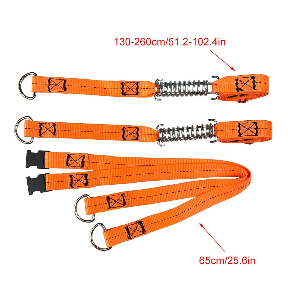 أداة تخييم خارجية للمنزل المتنقل لأشرطة العاصفة المنزلية ومظلة الموتر ومجموعة ربط للأسفل ملحقات قطع غيار السيارات #2