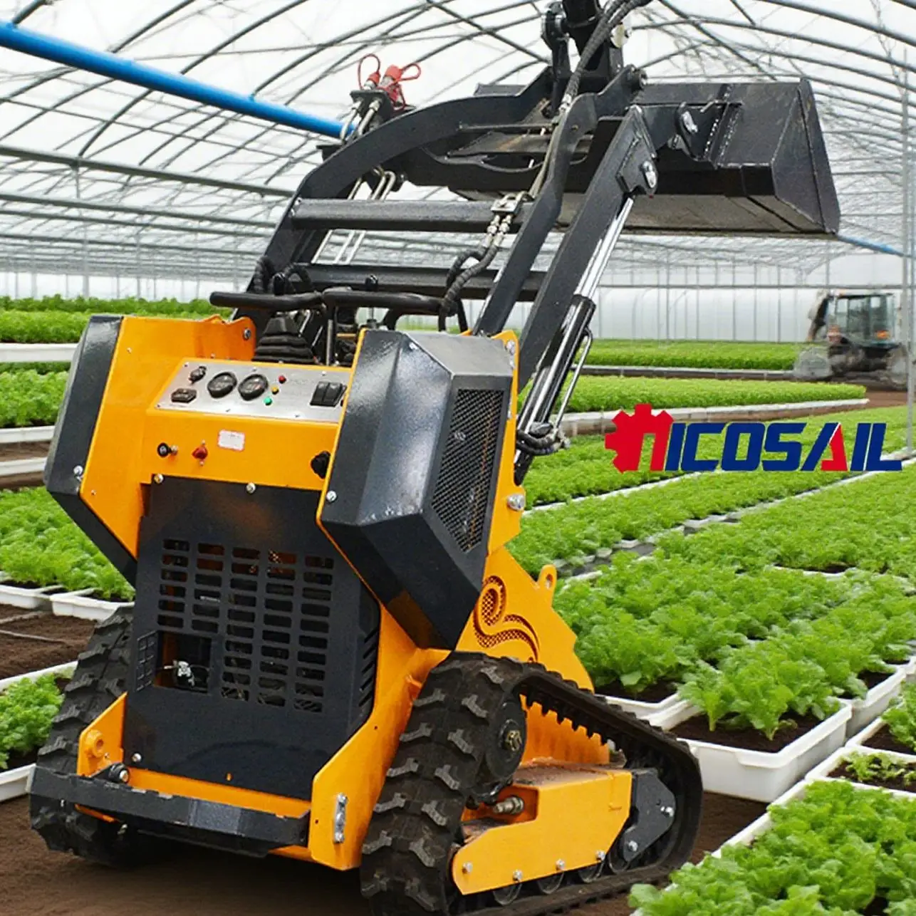 

Бесплатная доставка колес, гусеничный мини-погрузчик, строительное оборудование, конфигурация высшего уровня Epa