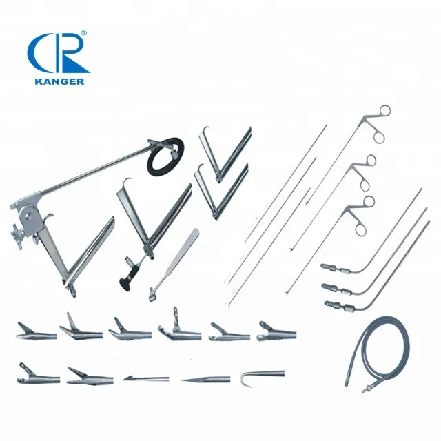 Ears, Eyes, Nose and Throat Surgical Instruments/Operating Laryngoscope Set