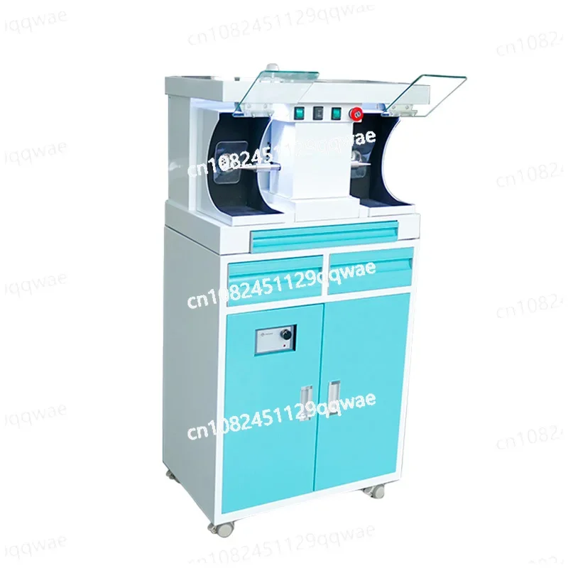 Polishing Machine Desktop Oral Base Grinding Machine Double Head Dental Instruments Denture Processing Plant Dust Cover