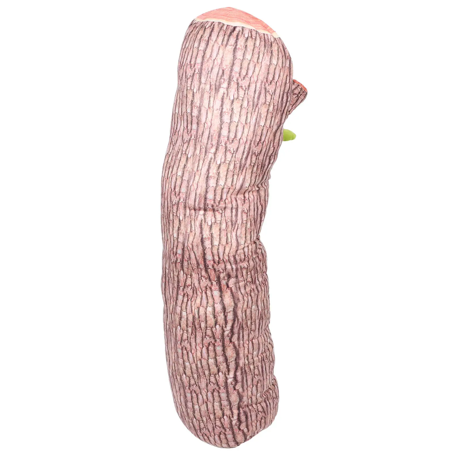 Tree Stump Pillow Round Cylinder Cushion for Sofa Couch Living Room Decor Armrest Sleeping Cushion Simulated Log Design Comfort