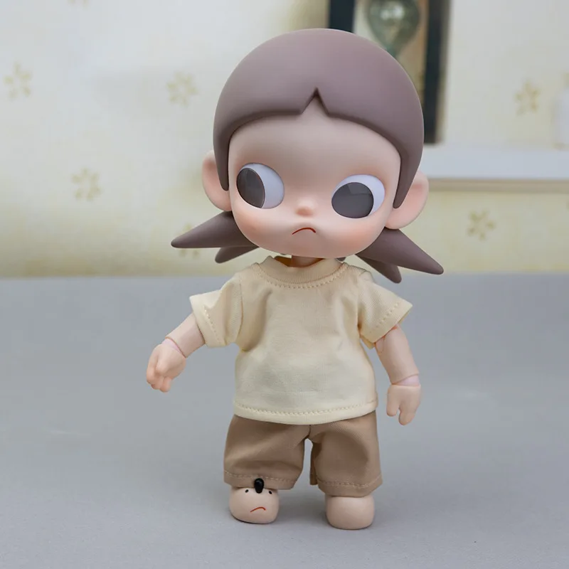 Zsiga 1/8 ropa para muñecas, camiseta, pantalones vaqueros, conjunto de Sudadera con capucha, vestido bonito de dibujos animados, accesorios de ropa de moda de Anime