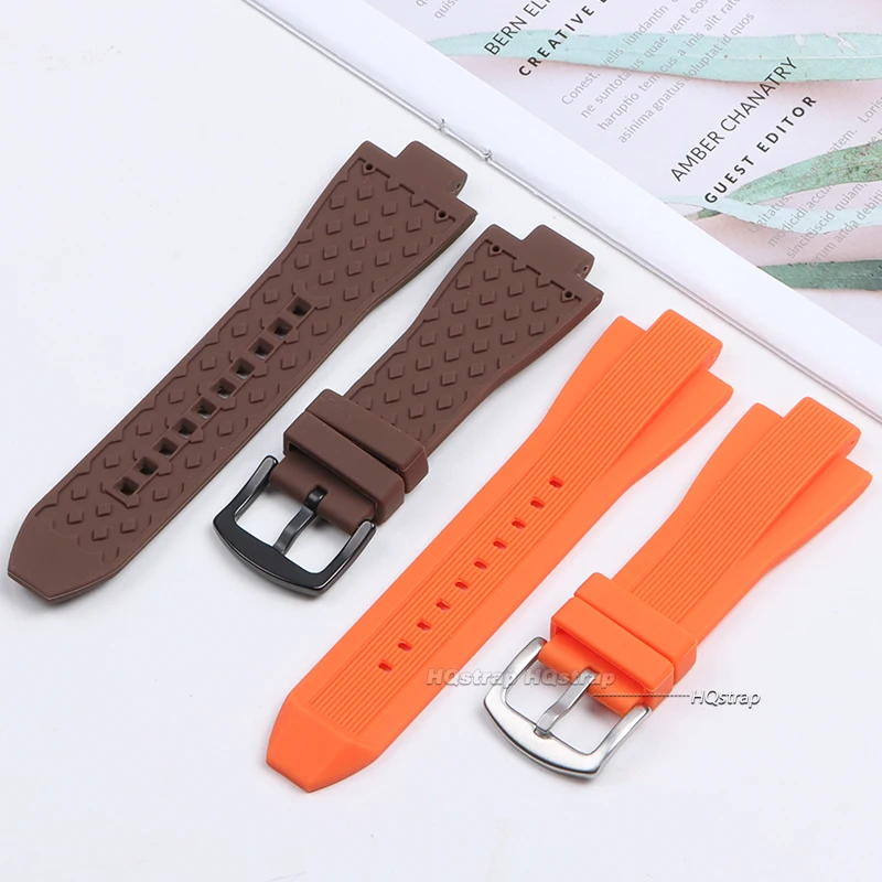 Soft Silicone Watchband for Michael Kors MK8729 MK8184 MK9020 MK9020 MK9026 MK8152 Watch Strap Men Replacement Bracelet 13X29mm