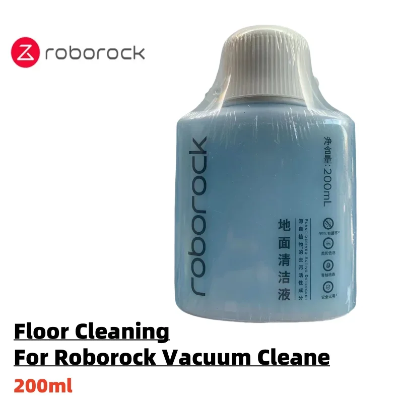 200ml Original Floor Cleaning Solution For Roborock Vacuum Cleaner Spare Parts Robot Mops Antibacterial