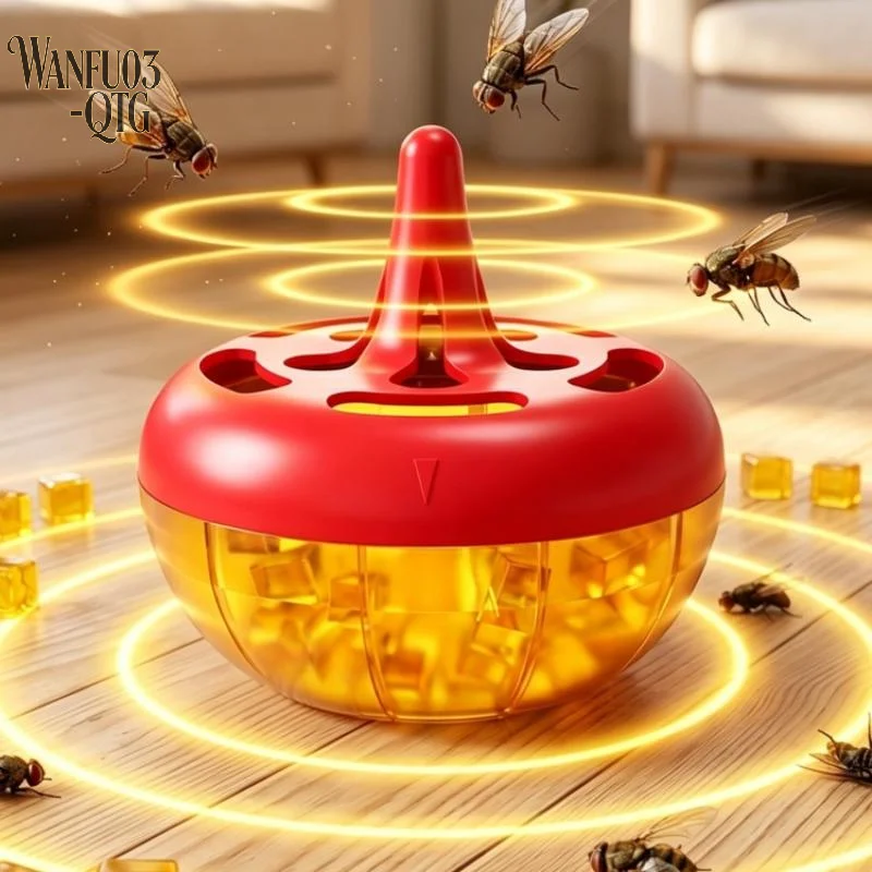 Hot Non-Toxic Insect Trap To Attract And Trap Fruit Flies Suitable For Kitchen Counters Fly Killing Bait Powerful Fruit Fly Trap