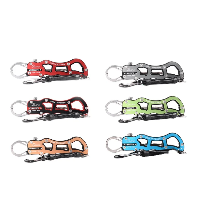 ANYFISH AFFC102 FishingTool Wholesale Portable Fishing Accessories Stainless Steel Control Gripper Fishing Lip Grip