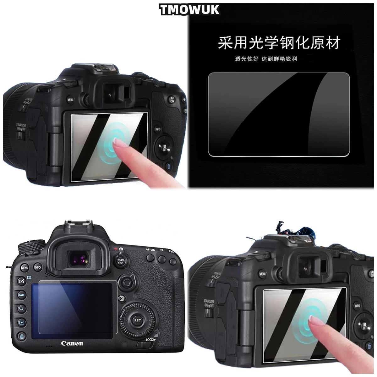 

For Nikon D5300 D54 D5500 D5600 Long Lasting Tempered Glass Camera LCD Protector HD Clear