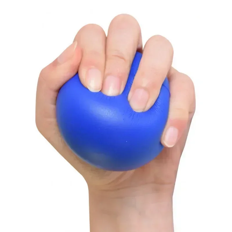 1/2PCS Hohe Elastische Greif Ball Finger Stärkung Grip Massager Exercisers Ball Squeeze Training Muscle Yoga Ball Medizin
