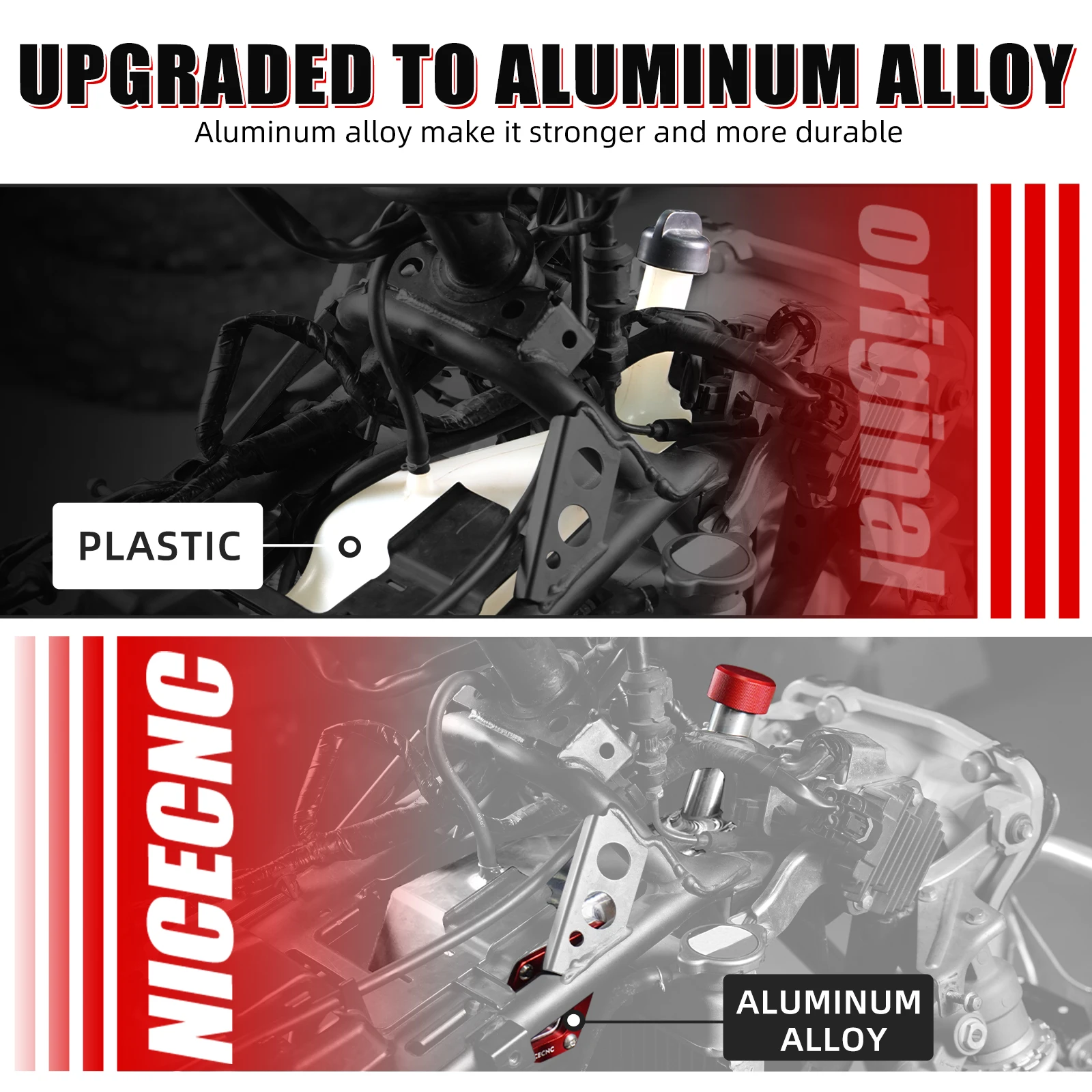 Für Honda TRX450R ER Kühlerbehälter Tank mit Kappe ATV Kühlmittel Squid Container für Honda TRX450R 2006-2009 TRX450ER 2006-2014 – Detail 7