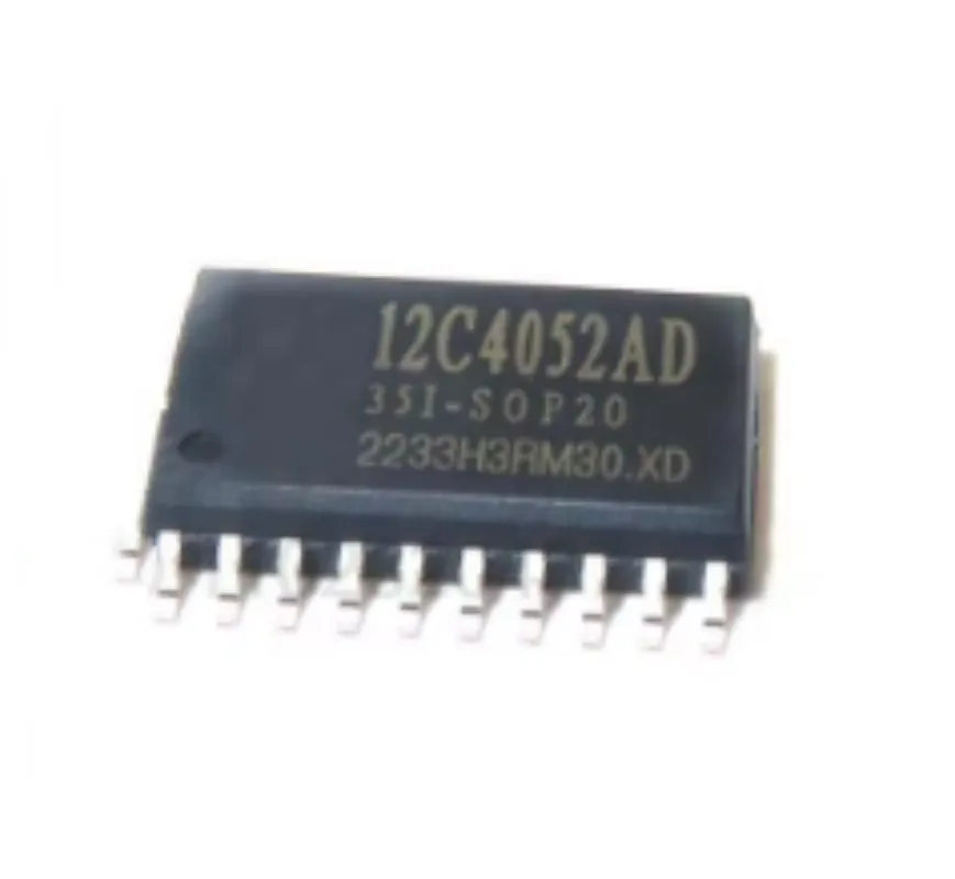 100PCS  STC12C4052AD-35I-SOP20  New Original