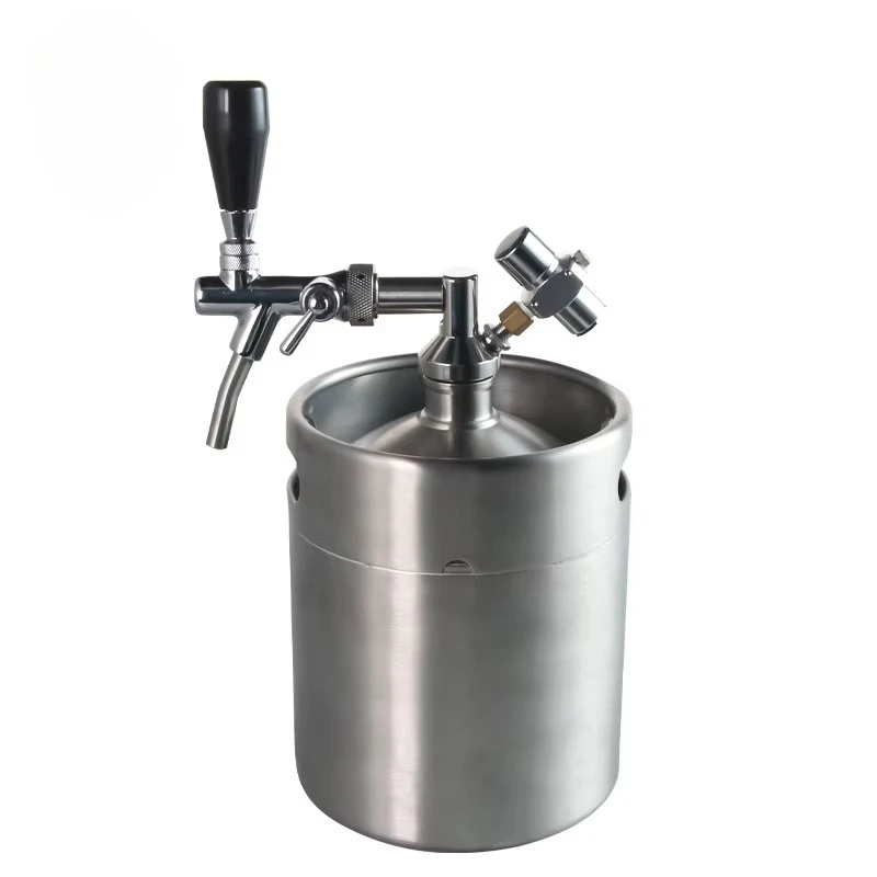 Great Quality 2L 5L 10L Beer Growler Mini Keg Dispenser With