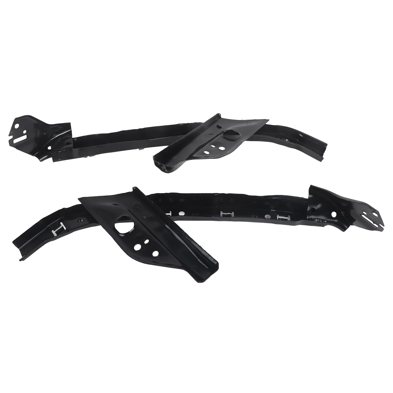

2Pcs Car Headlight Bumper Bracket Front Bumper Support Replacement For HondaCivic Sedan 2012‑2015 71140TR0A00 71190TR0A00