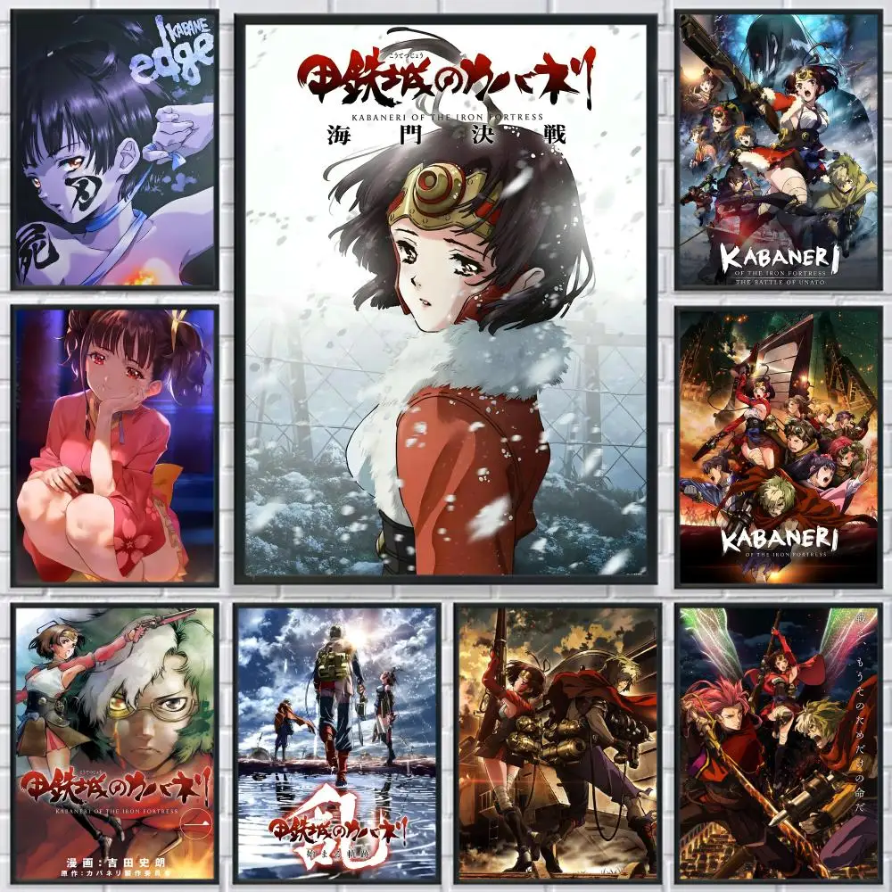 

Anime K-Kabaneri of The Iron Fortress Poster HD Print Personalized Canvas Wall Mural Art Photos for Living Room Home Decor