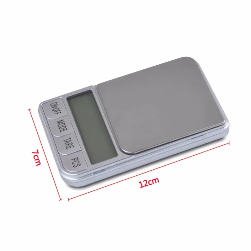 Portable Jewelry Scale Electronic Say 0.01 g 0.1 g Scale Tea Balance Mini Gold Medicine Palm Pocket Scale 200 g/0.01