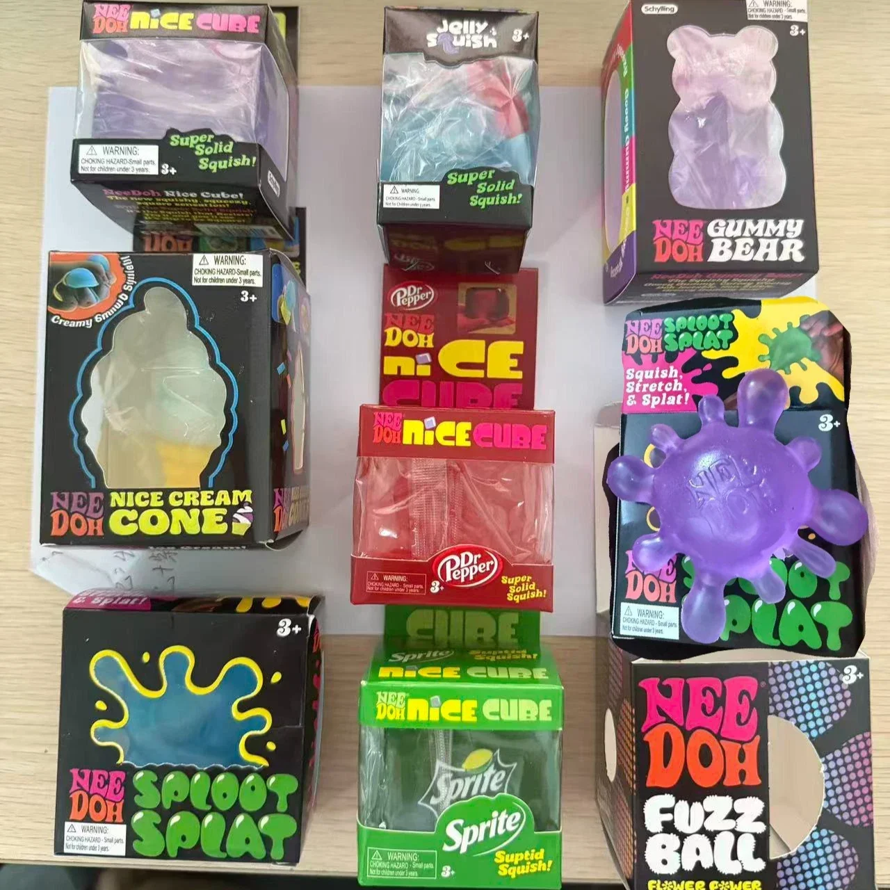 Schylling Needoh Sensory Fidget Toy Squeezable Stress Relief Box_voghion.com