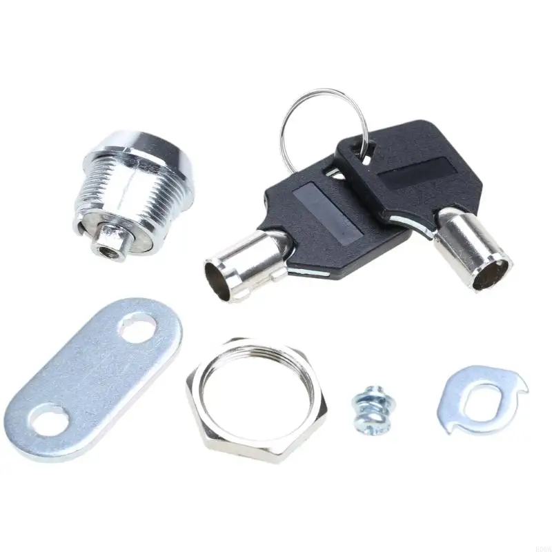 E06A Sturdy Stainless Steel Lock Set Home Accessory for Cabinets and Toolboxes