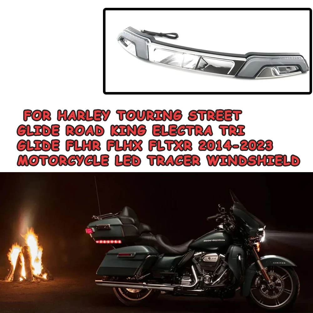 

Подходит для Harley Davidson Travel Street такси King Electra Tri Glide FLHR FLHX FLTXR 2014-2023, светодиодные сигнальные огни для мотоциклов