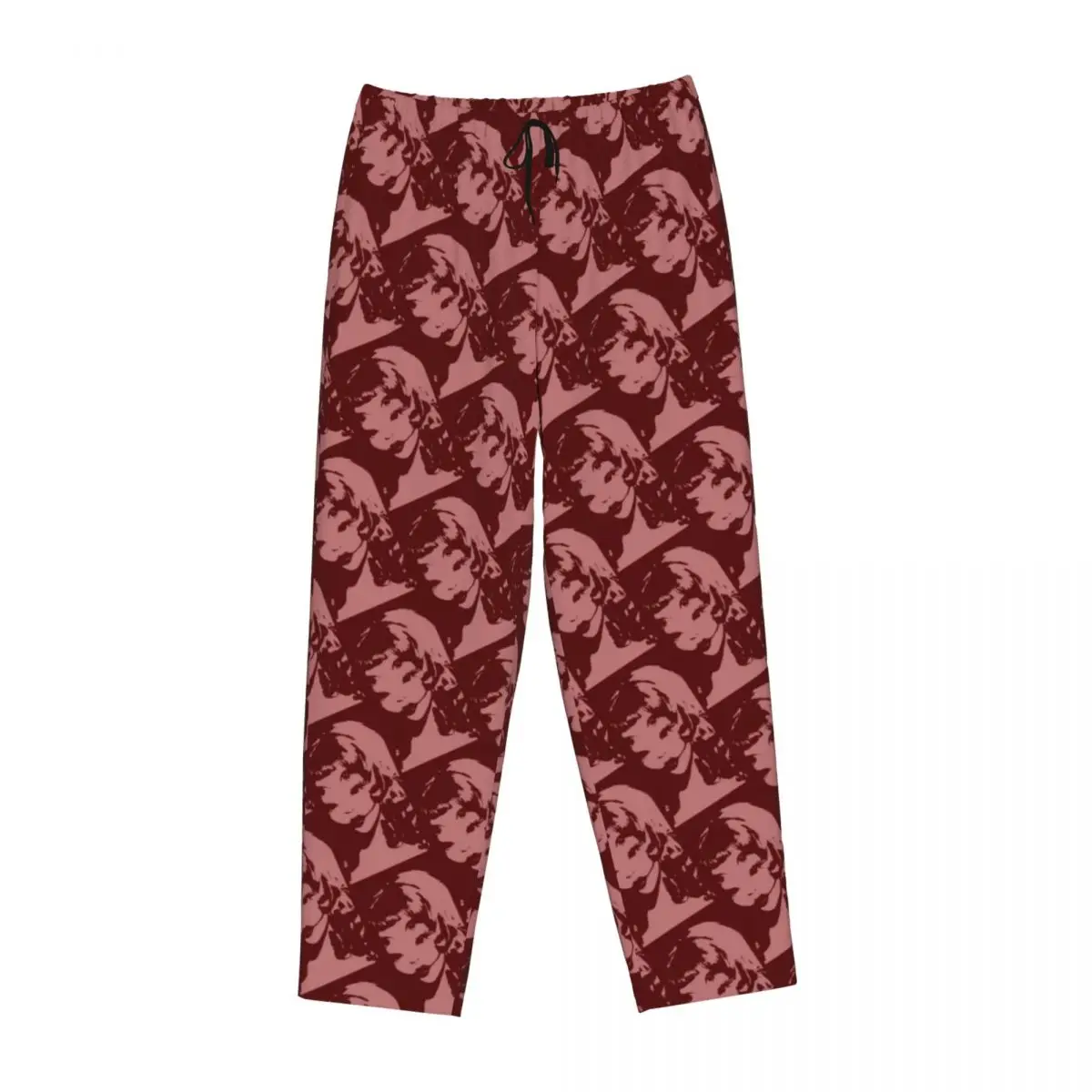 Custom Martinez Melanie Pajama Pants Sleepwear for Women Elastic Waistband Sleep Lounge Bottoms with Pockets view 2