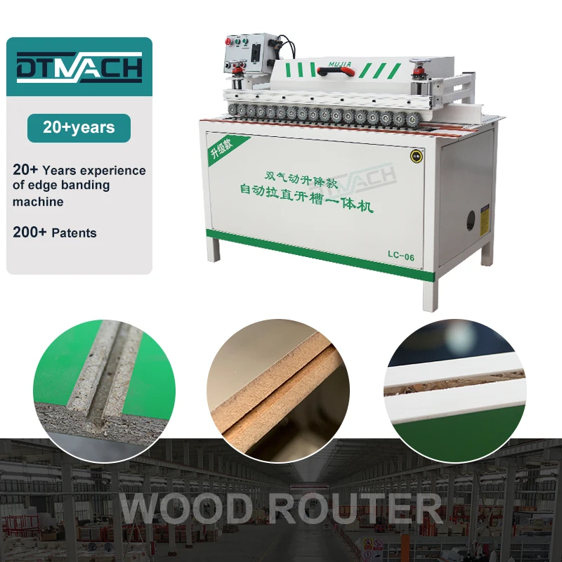 straightening grooving machine automatic wood woodworking planer slotting machines for furniture