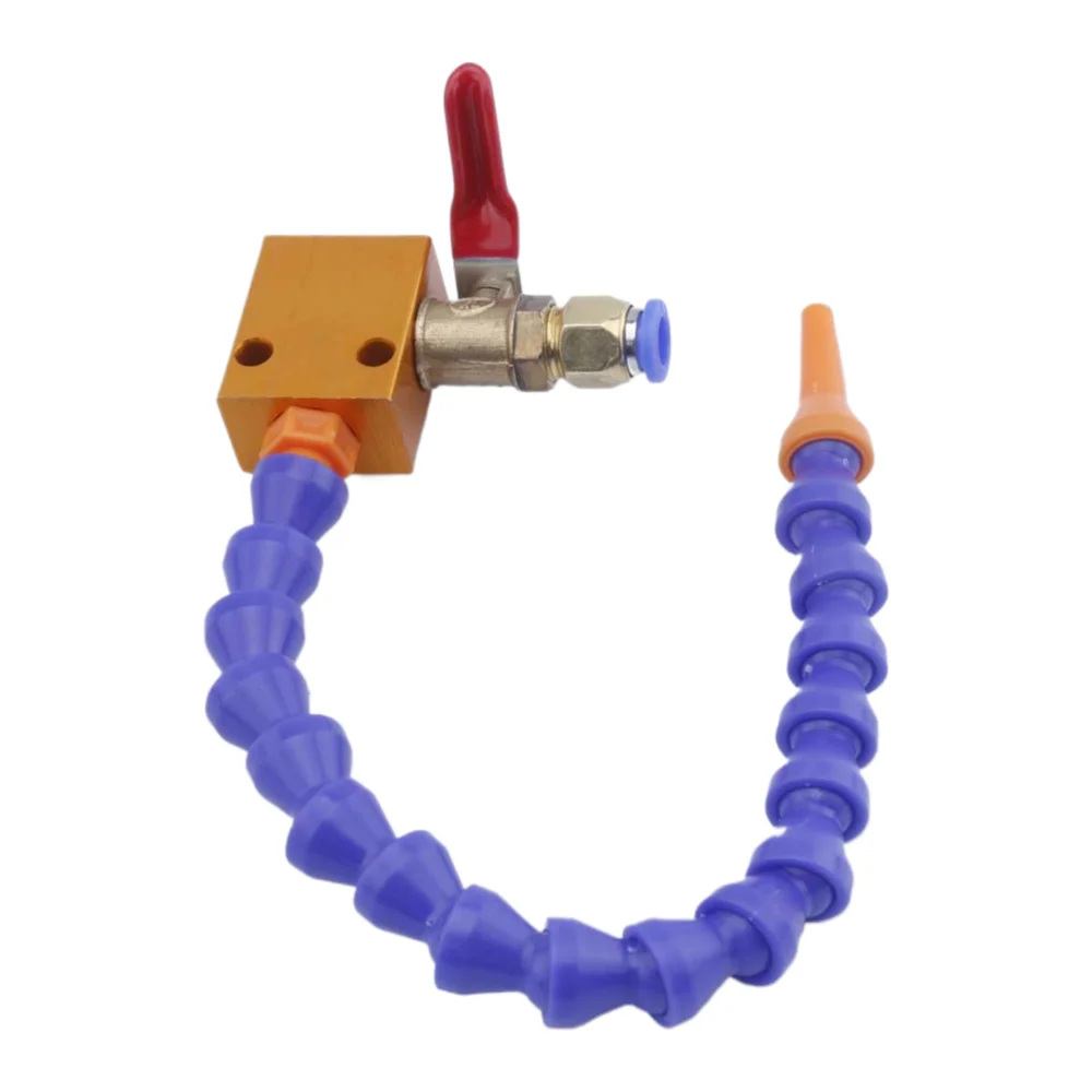 

Flexible Bendable Bamboo-Joint Air Nozzle Round Outlet for Lathe/Machine Tool Cooling and Blowing, Snake-Shaped Plastic Air tube