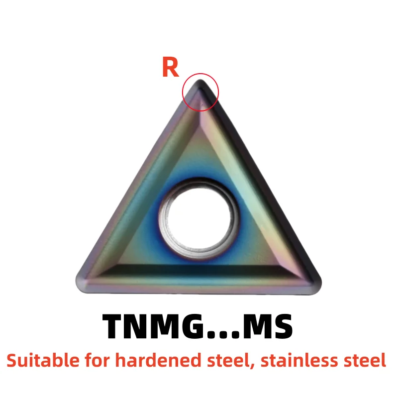 TNMG160404 TNMG160408 MA MS AM TF مخرطة القاطع أداة القطع تصلب الصلب إدراج أدوات تحول باستخدام الحاسب الآلي شفرات 1 قطعة