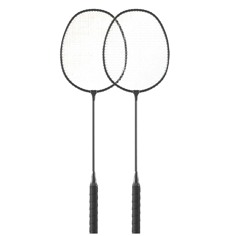 

2pcs Badminton Racket Set Ultralight Split Ferro Alloy Adult Badminton Racket With Bag Attacking And Defending