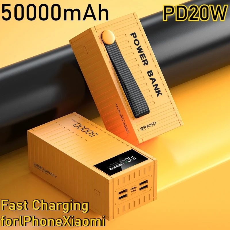 

Power Bank большой емкости 100000 мАч PD22.5W — портативное зарядное устройство для быстрой зарядки внешнего аккумулятора для IPhone, Samsung, Xiaomi