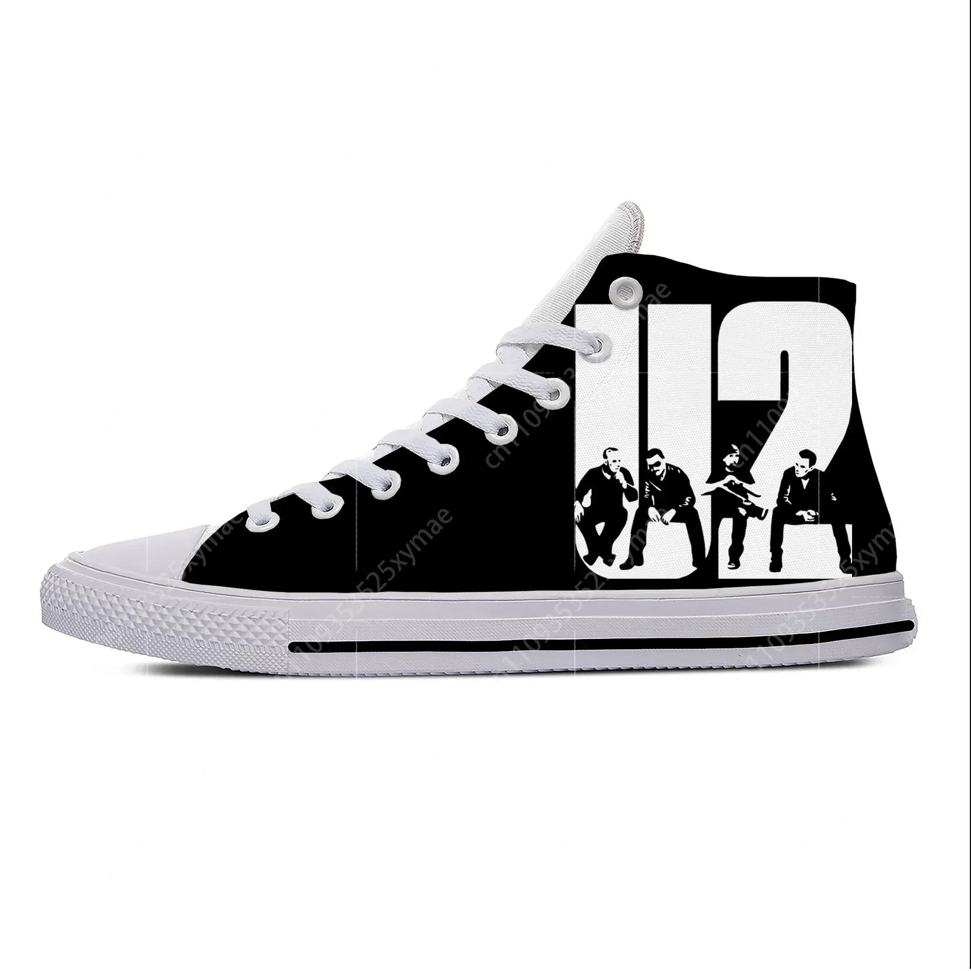 

Высокие кроссовки U2, повседневная обувь для мужчин, женщин и подростков, кроссовки для бега, дышащая легкая обувь с 3D принтом