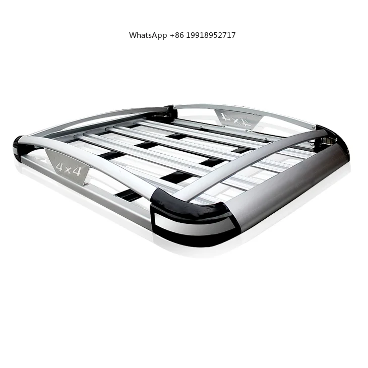 Universal Aluminum 4x4 Car Roof Rack-250KG Load Capacity Custom Size for  Land Cruiser & Hilux