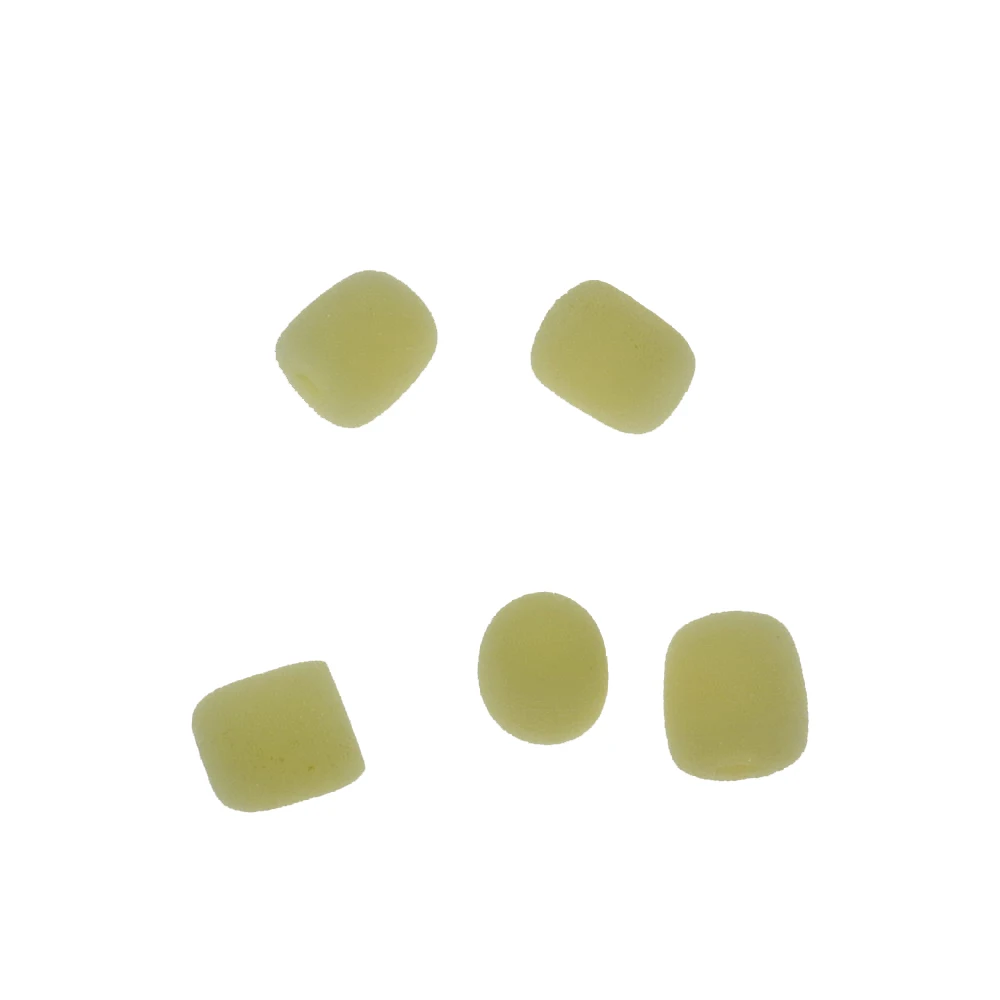 5 قطعة MICWL لون البشرة الصغيرة البيج رغوة يغطي ل البيج سماعة Lavalier ميكروفون الزجاج الأمامي 2-3 مللي متر