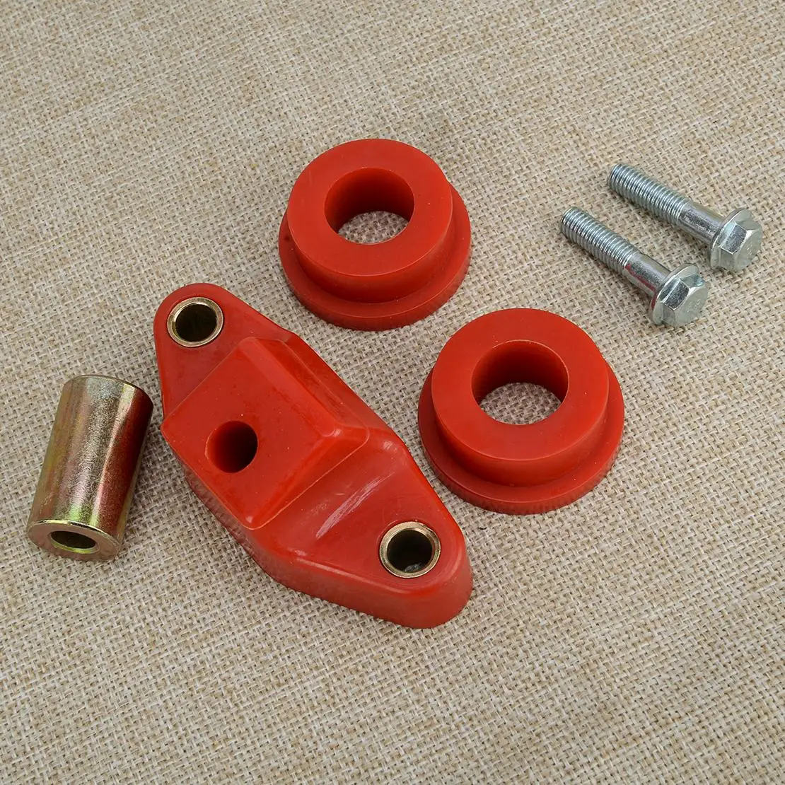 6 Speed Front & Rear Shifter Stabilizer Bushing Kit Fit for Subaru Impreza WRX STI Forester Legacy BRZ Outback Tribeca Red