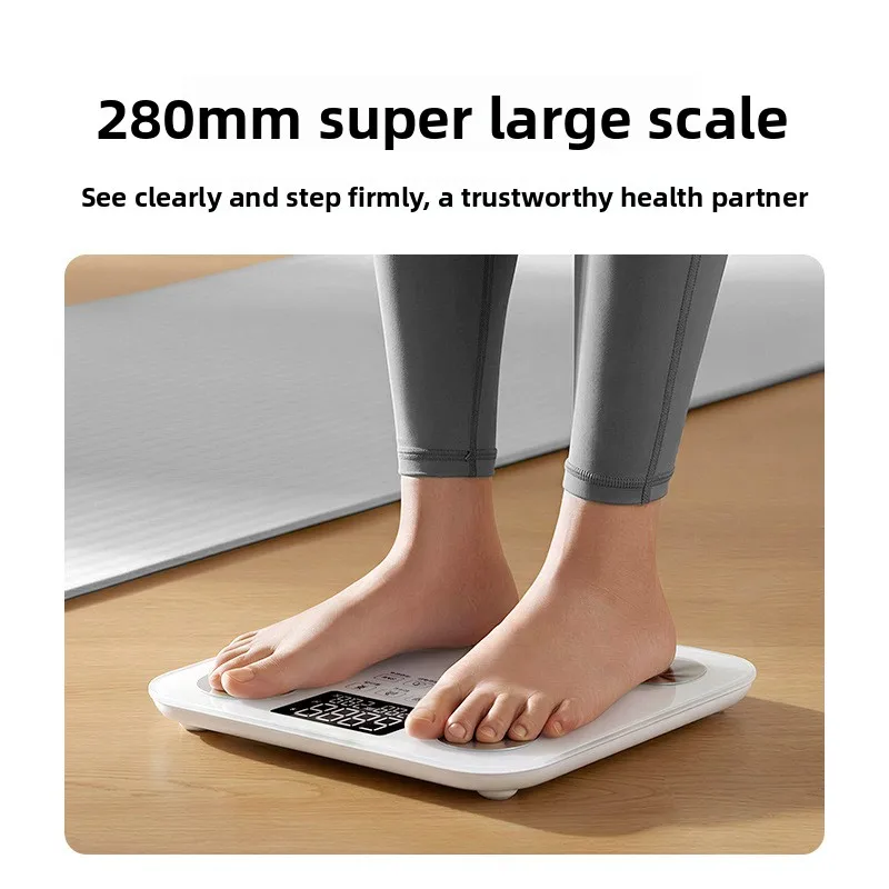 

display body fat scale charging model household, private education high-precision scale weighing meter electronic