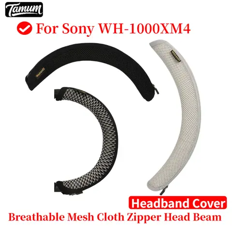 소니 WH-1000XM4 헤드폰 헤드 빔 슬리브 커버용 편안한 헤드밴드 쿠션 교체
