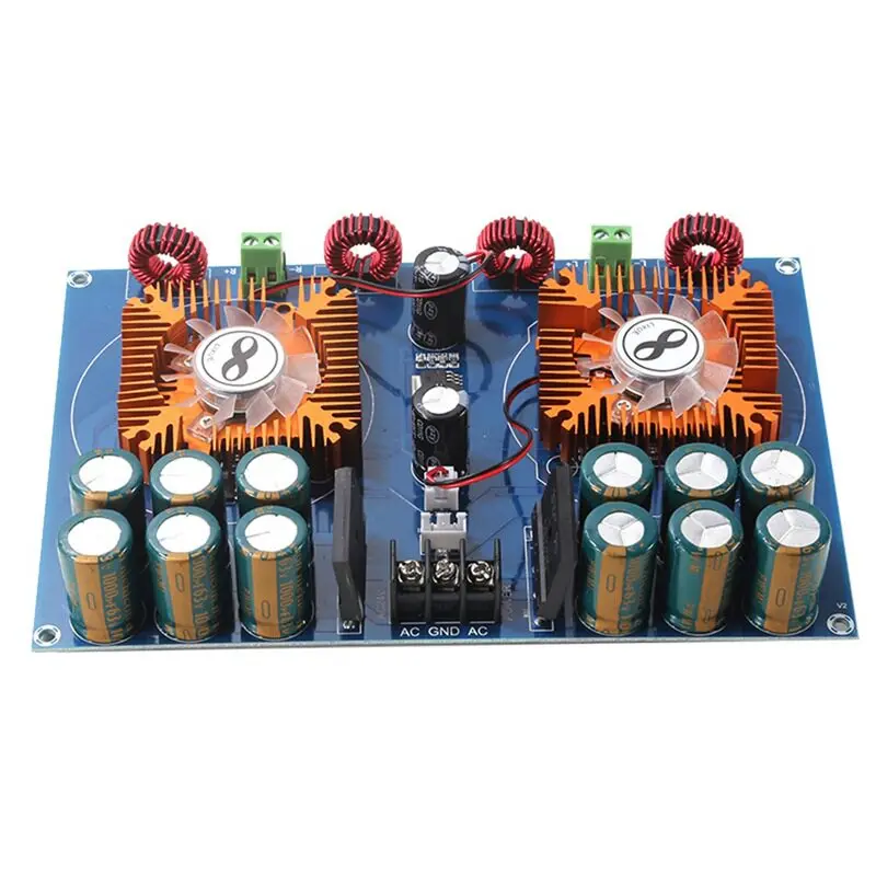 Xh-m258 power amplifier board tda8954th audio amplifier amplifier board original 420w*2 smart module