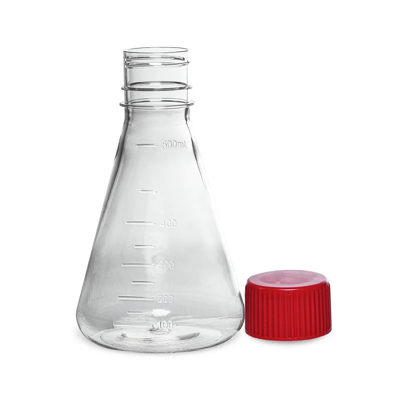 

LABSELECT треугольная бутылка для клеток, герметичная крышка, материал PETG, колба Erlenmeyer 500 мл, 17323