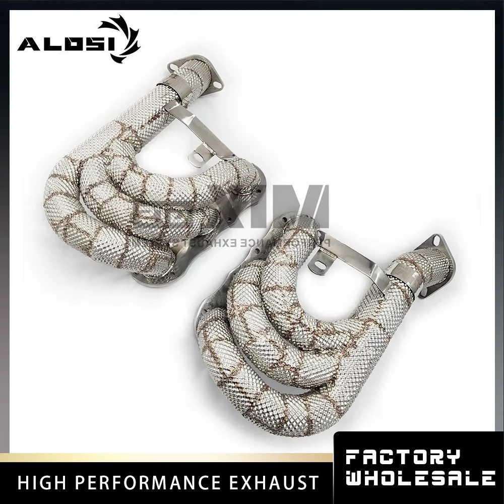 

For Porsche 981 3.4 Exhaust Manifold Header High Performance Exhaust Tuning Racing Performance Power Enhancement