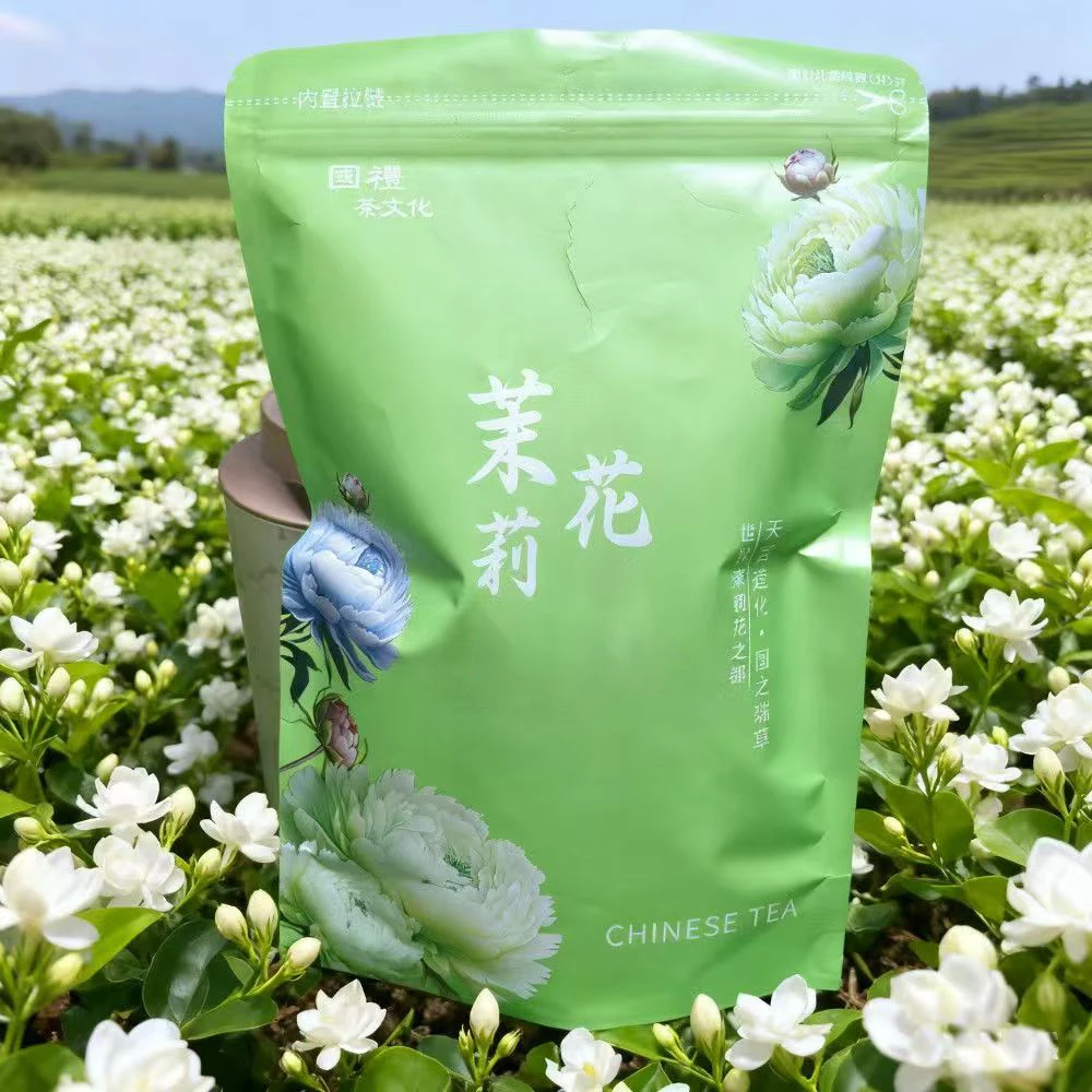 Premium Authenticity Jasmine Flower TeaBag 100g/250g/500g Large Medium Small Green Oolong Tea Aluminum Foil Bag Chinese Origin