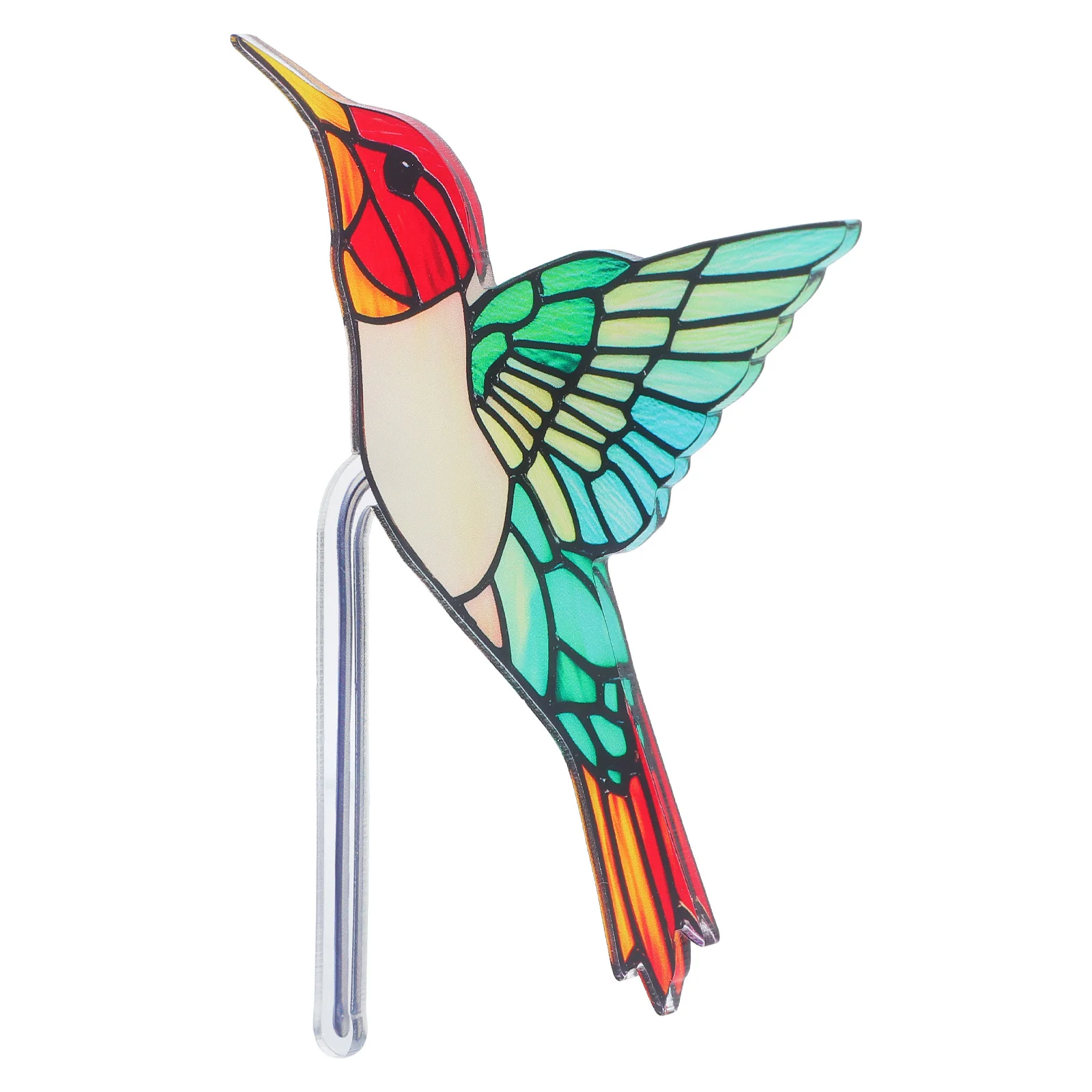 

Lifelike Small Birds Flower Pot Decoration Acrylic Suncatcher Cute Animal Decor for Garden Indoor Home Decoration for Plants