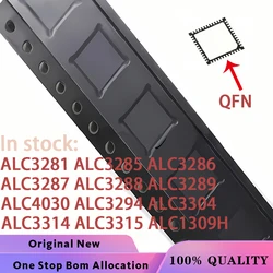 (1PCS) 100% New ALC3281 ALC3285 ALC3286 ALC3287 ALC3288 ALC3289 ALC4030 ALC3294 ALC3304 ALC3314 ALC3315 ALC1309H QFN Chipset